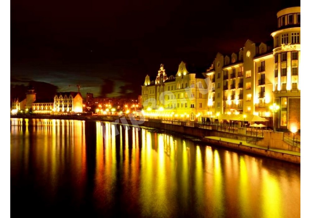 Вечерний Калининград с прогулкой на катере и посещением баварского ресторана, 6 часов